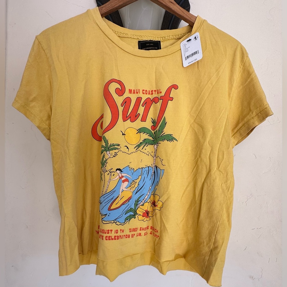 Original Retro Brand Maui Surf Club Baby Tee